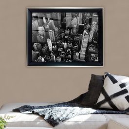 Wallity Cuadro Decorativo Enmarcado Multicolor 35 x 45 cm